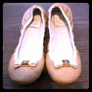 Tory Burch leather ballet flats